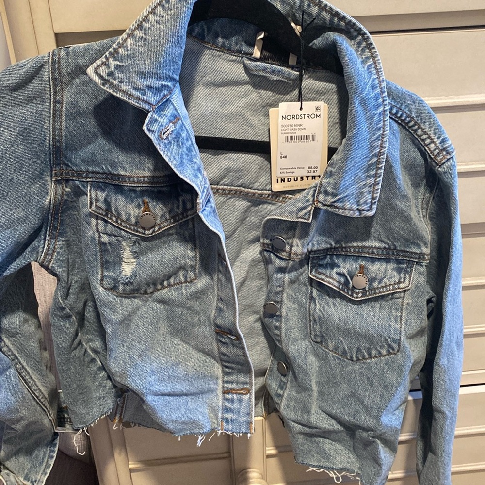 Denim jacket NWT